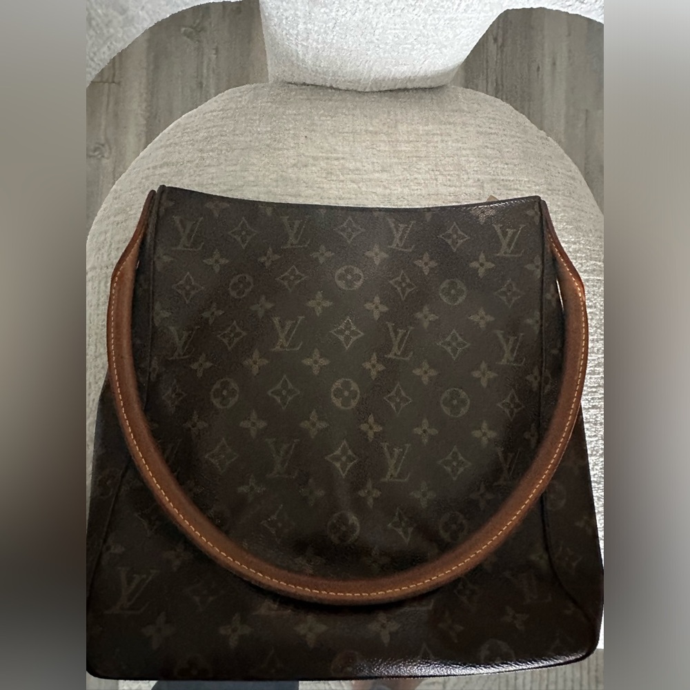 Louis Vuitton Brown Monogram Tote Bag